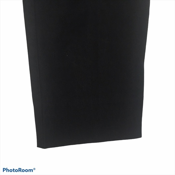 Charter Club Skinny Ankle Mid Rise Split Hem Black Jeans 12 - Picture 9 of 12